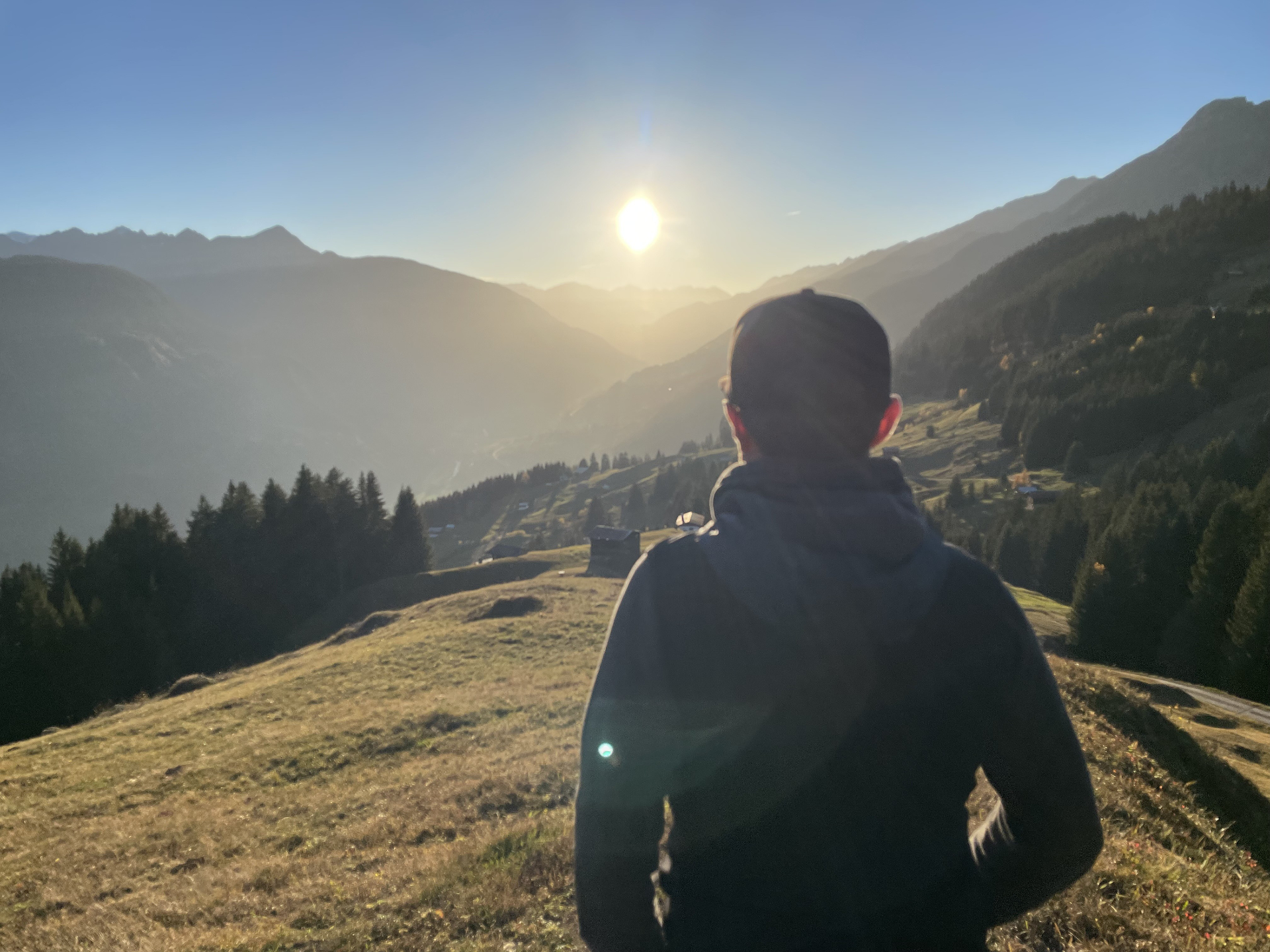 Blick in ein Bündner Tal — Ort für Maiensäss-Coaching